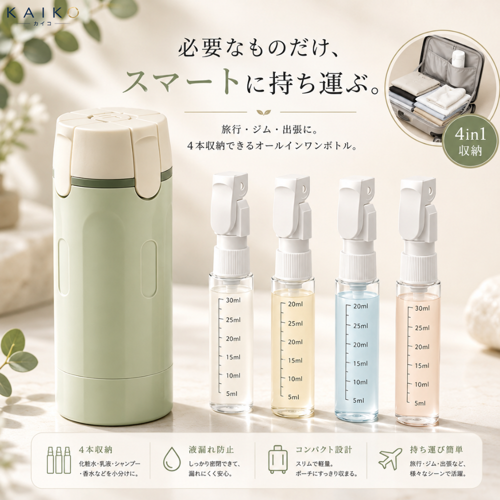 【期間限定】TABINOVA™ パーソナルケアシステム