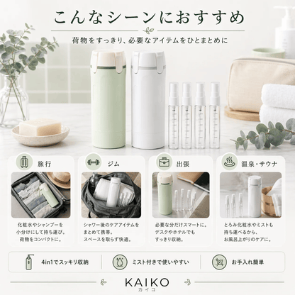 【夏限定】TABINOVA™ 4in1 ケアボトル