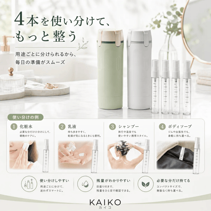 【夏限定】TABINOVA™ 4in1 ケアボトル